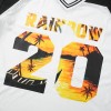 Mesh Jersey T-shirt | Beach Heat Transfer Printing | Long Sleeve | Streetwear Clothing Supplier