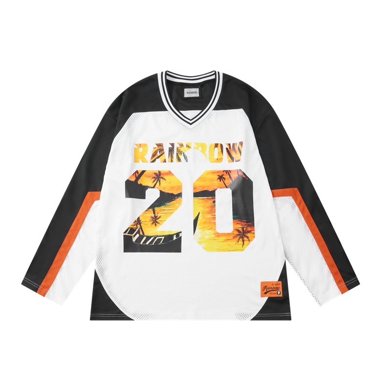 Mesh Jersey T-shirt