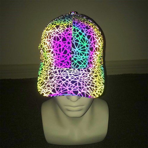 Custom Reflective Baseball Cap | Colorful Fluorescent | Hip Hop | Streetwear Manufacturer China