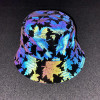 Rainbow Reflective Bucket Hat | Hip Hop | Custom Streetwear | China Supllier