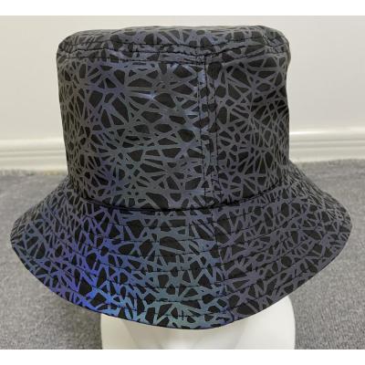 Rainbow Reflective Bucket Hat | Hip Hop | Custom Streetwear | China Supllier