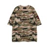 Women's Oversized Camo T-shirt | Drop Shoulder | Y2K Clothing | Streetwear Manufacturer China
