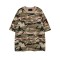 Women's Oversized Camo T-shirt | Drop Shoulder | Y2K Clothing | Streetwear Manufacturer China
