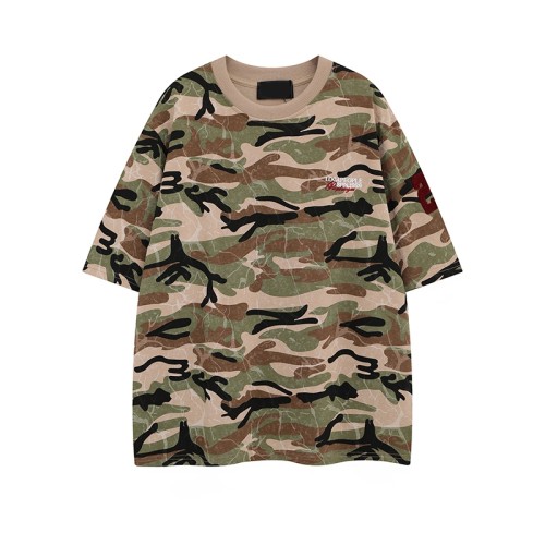 Women's Oversized Camo T-shirt | Drop Shoulder | Y2K Clothing | Streetwear Manufacturer China