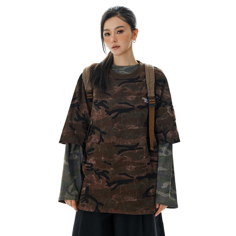 Women's Oversized Camo T-shirt