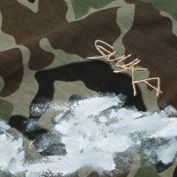 Camouflage T shirt Men | Heavy Weight | 280 GSM | Raglan Sleeve |  | Custom Summer Streetwear