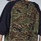 Camouflage T shirt Men | Heavy Weight | 280 GSM | Raglan Sleeve |  | Custom Summer Streetwear