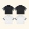 Mesh Jersey T-shirt | 240 GSM | Retro Soccer Basketball | V Neck | Y2K Clothing Men