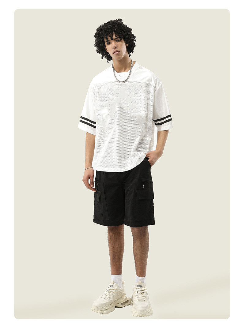 Mesh Jersey T-shirt
