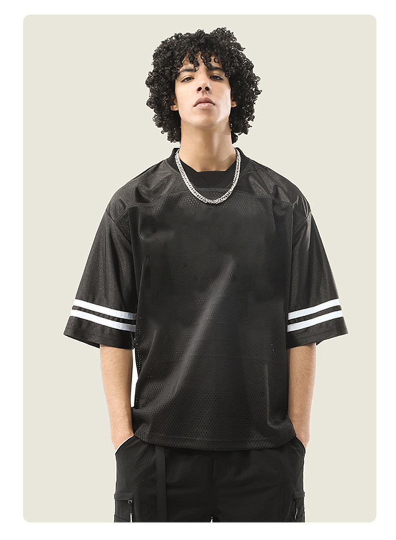 Mesh Jersey T-shirt