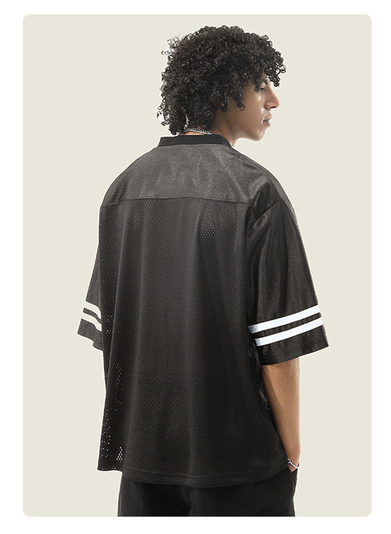 Mesh Jersey T-shirt