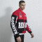 Vintage Racing Motorcycle Jacket Men | Embroidered Patch | Custom Streetwear Manufacturer