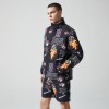 Graphic Print Puffer Jacket Men | Boxy Fit | Padded | Streetwear Manufacturer China