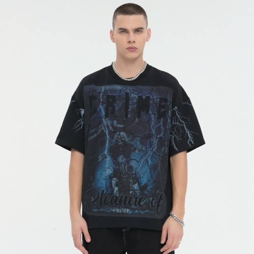 Graphic Oversized T shirt Pour Hommes | DTG Print | Heavy Weight 280 GSM | Streetwear Clothing