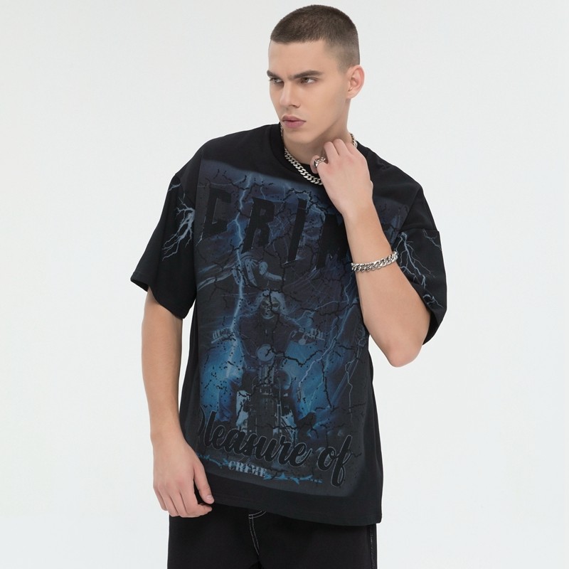 Graphic Oversized T shirt Men