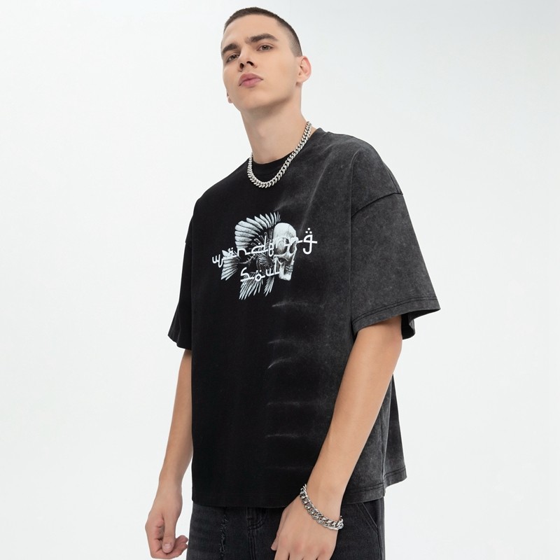 Boxy Cropped T-shirt Men