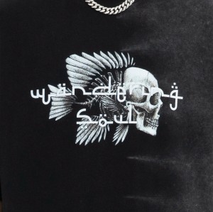 Boxy Cropped T-shirt Men | Acid Wash Sun Faded | Graphic | 260 GSM | Oversized Streetwear