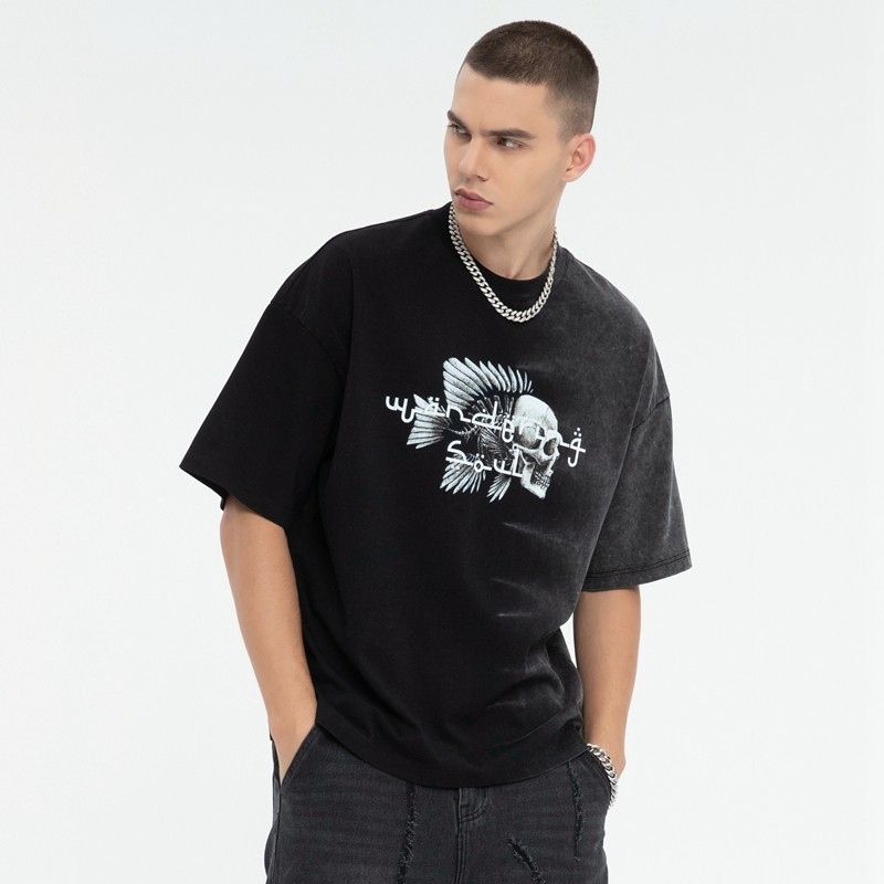 Boxy Cropped T-shirt Men