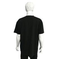 Mock Neck Oversized T shirt | Heavy Weight 260 GSM | Custom Logo | Streetwear Blank Clothing