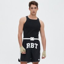 Acid Wash Ribbed Tank Top Men | Custom Sports Streewear