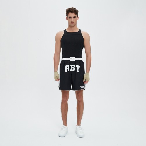 Acid Wash Ribbed Tank Top Men | Custom Sports Streewear