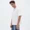 Mock Neck Boxy T-shirt Men | Padded Embroidery | Heavyweight | Custom Oversized Streetwear