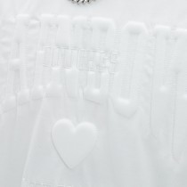 Mock Neck Boxy T-shirt Men | Padded Embroidery | Heavyweight | Custom Oversized Streetwear