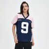 Oversized Jersey Women | V Neck | With Logo Print | Customize T-shirt