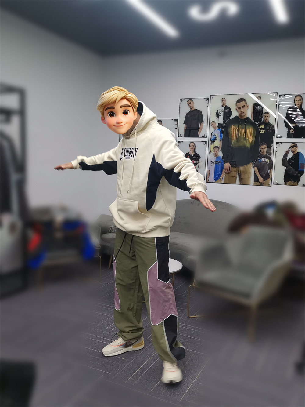 Streetwear collaboration winter