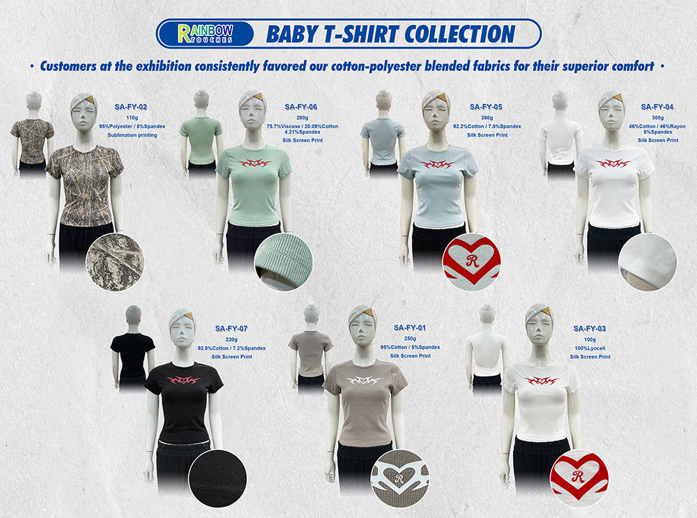  women's baby T-shirts
