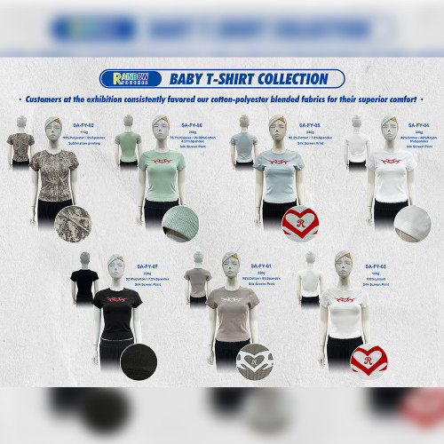 Discover our new collection of women's baby T-shirts!