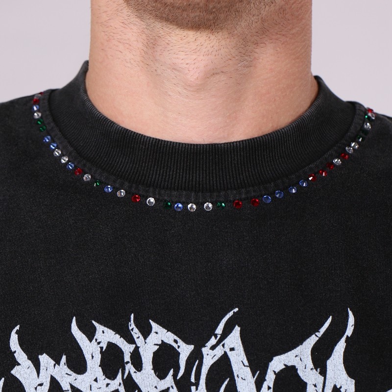 Rhinestone DTG Tank Top Men