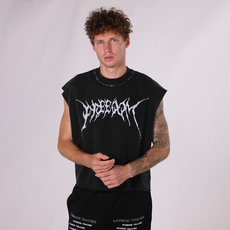Rhinestone DTG Tank Top Men
