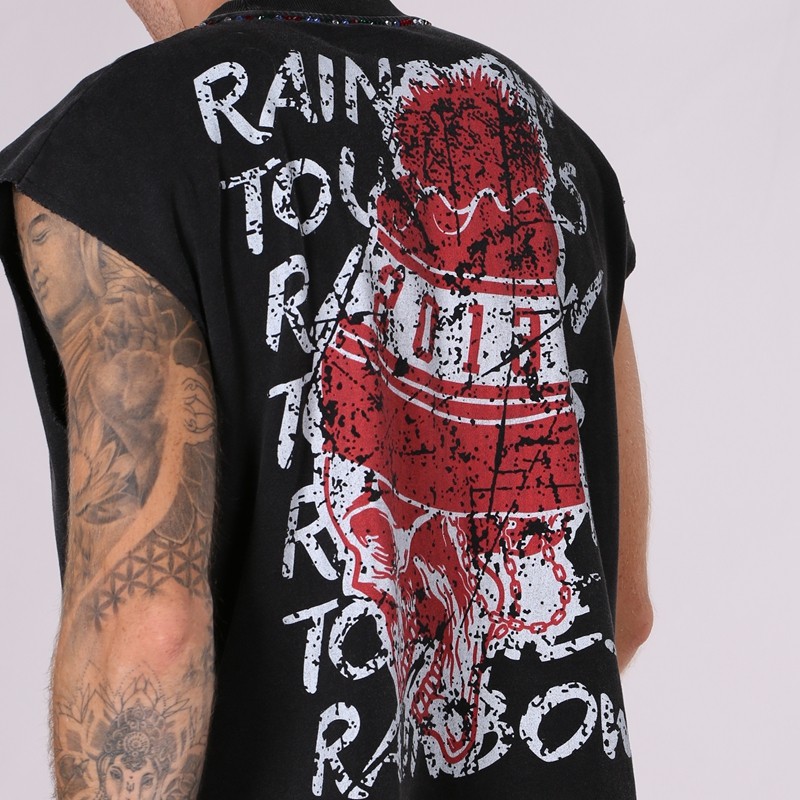 Rhinestone DTG Tank Top Men