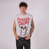 DTG Streetwear Vest Men | Raw Edge | 100% Cotton | 260GSM
