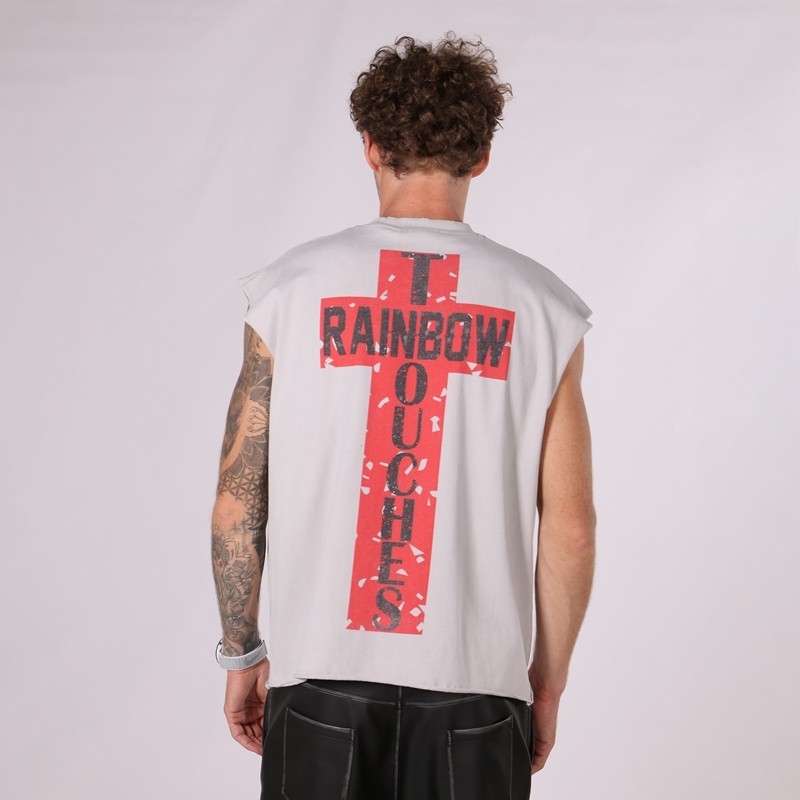 Rhinestone DTG Tank Top Men