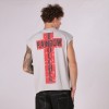 DTG Streetwear Vest Men | Raw Edge | 100% Cotton | 260GSM