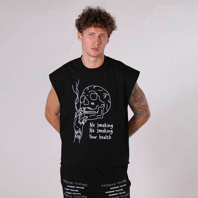 Rhinestone DTG Tank Top Men