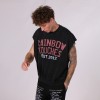 Acid Wash Distressed DTG Sleeveless Vest Men | 100% Cotton | 250gsm | Street Style