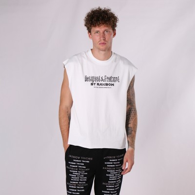 Men's DTG Sleeveless Tank | 100% Cotton | 230gsm | Streetwear Style | Wholesale