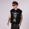 Men's DTG Sleeveless Tank Top | 280g 100% Cotton | Street Fashion | B2B Wholesale