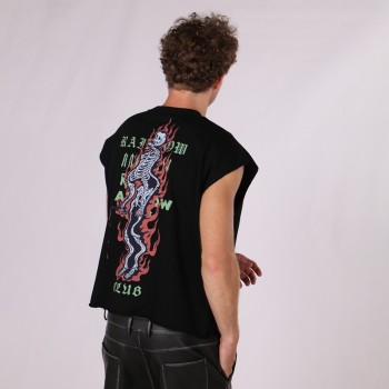 Men's DTG Sleeveless Tank Top | 280g 100% Cotton | Street Fashion | B2B Wholesale