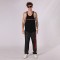 Men's Puff Print Sports Vest | 180g Cotton-Poly Blend | Streetwear Style | B2B Wholesale