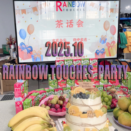 Rainbow Touches Monthly Staff Birthday Party: Warm and Energetic!