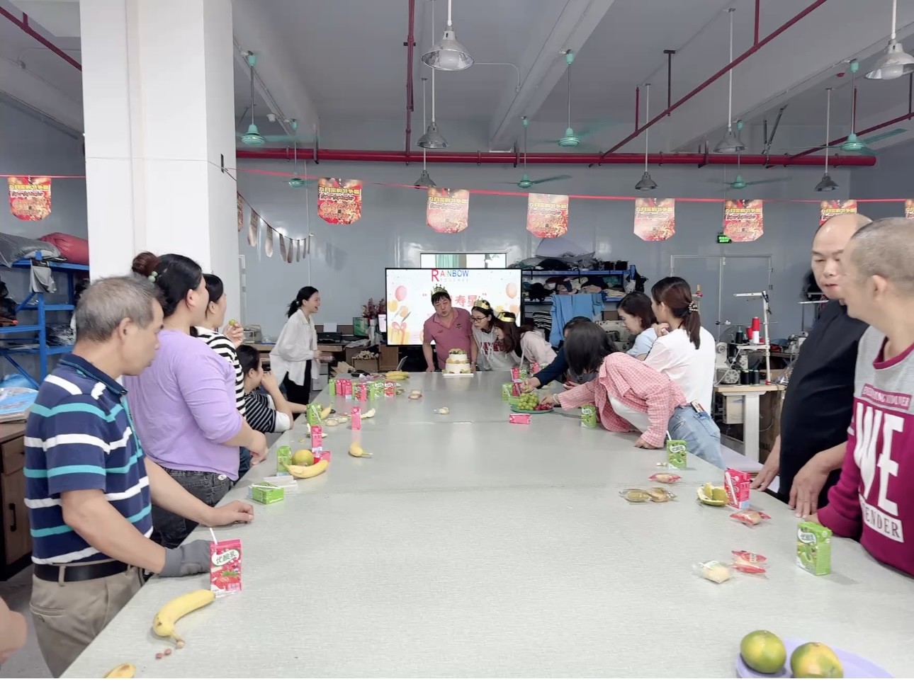 staff birthday party