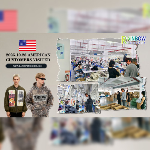 Renowned US Street - Fashion Brand Visits Factory for New Fashion Horizons
