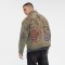 Tribal Print Canvas Jacket Men | Acid Wash | 100% Cotton | Streetwear | B2B Customizable