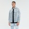 Sequined Silver Reflective Denim Jacket Men | Street Style | 100% Cotton | Streetwear Manufacturer