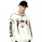 Trendy Street Hoodie Men | DTG + Rhinestones + Spray | Streetwear Manufacturer