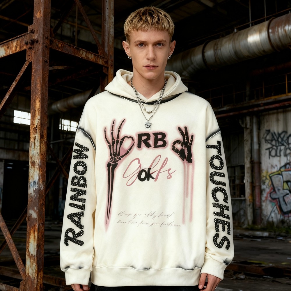 Trendy Street Hoodie Men